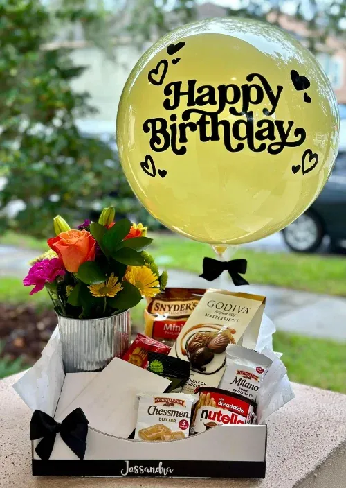 Buy/Send Happy Birthday Balloon Gift Set DIY Kit Online- FNP